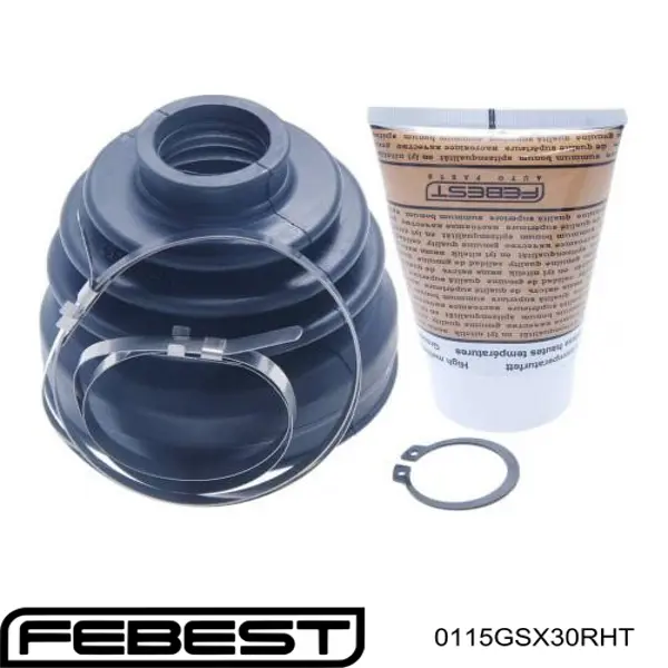 Fuelle, junta homocinética interior derecha delantera 0115GSX30RHT Febest