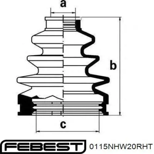 Fuelle, árbol de transmisión delantero interior Toyota Prius NHW20