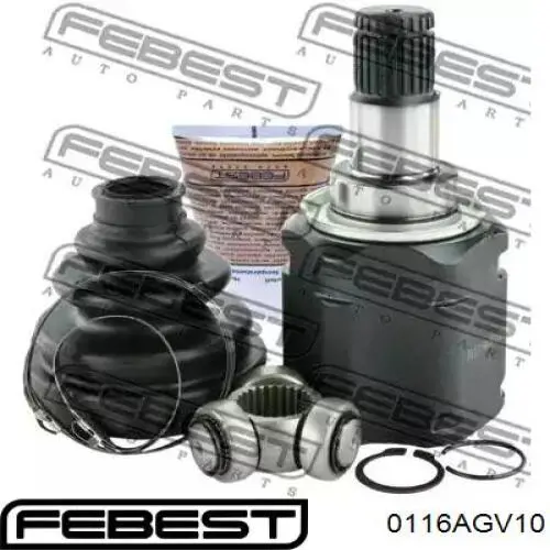 Junta trípode interior 0116AGV10 Febest