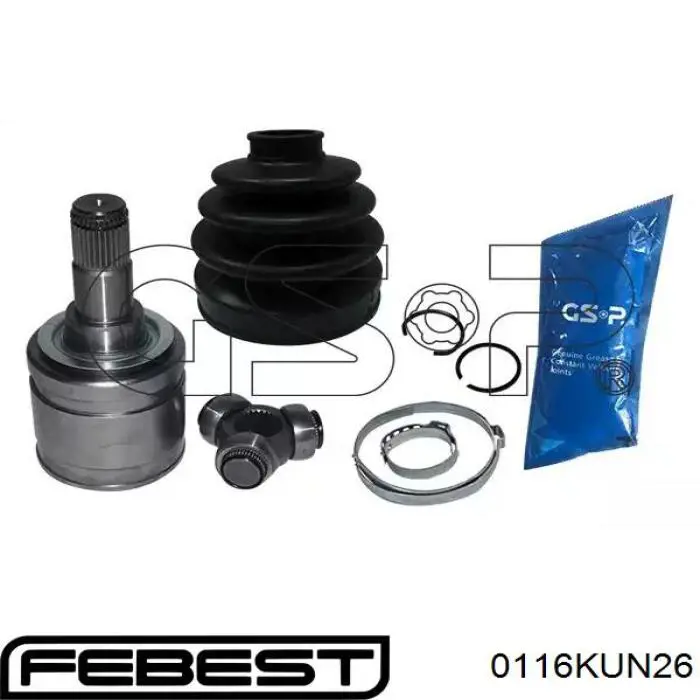 Comprar 0116KUN26 Febest Junta trípode interior
