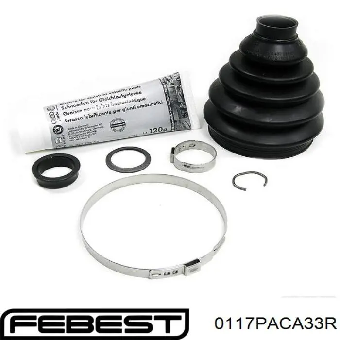 Comprar 0117PACA33R Febest Fuelle exterior del eje de transmisión trasero