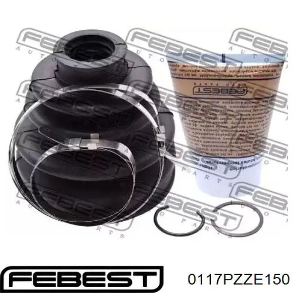 Fuelle de palier delantero exterior 0117PZZE150 Febest