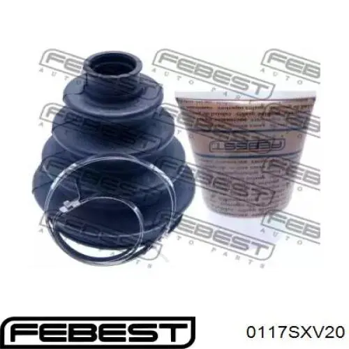 Fuelle de palier delantero exterior 0117SXV20 Febest