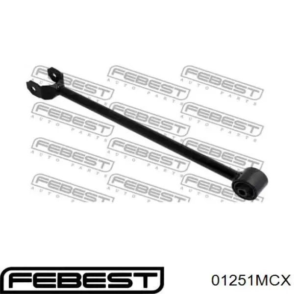 01251MCX Febest palanca de soporte suspension trasera longitudinal inferior izquierda/derecha