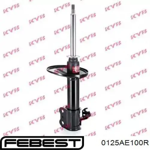 Comprar 0125AE100R Febest Brazo longitudinal inferior trasero izquierdo/derecho