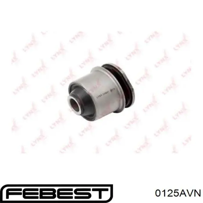 Travesaño de la suspensión trasera Febest 0125AVN