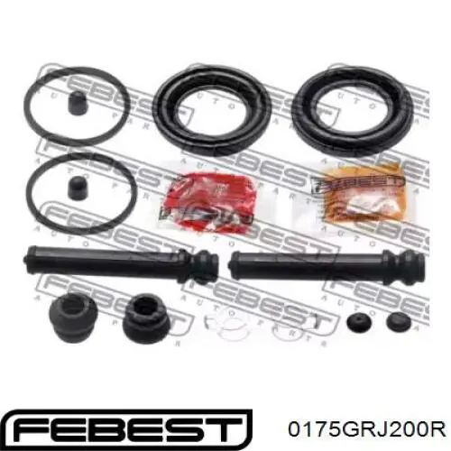 Kit de reparación de pinzas de freno trasero 0175GRJ200R Febest
