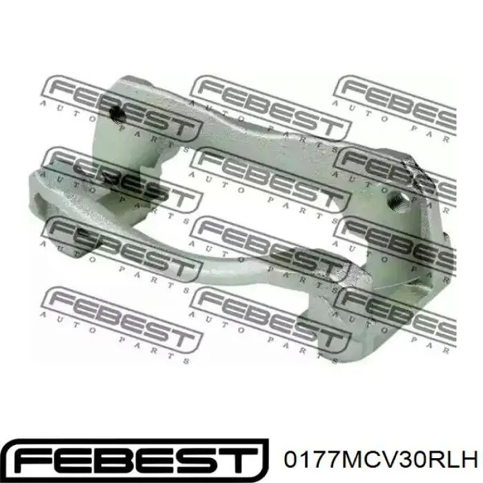 0177-MCV30RLH Febest pinza de freno trasera izquierda