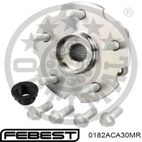 Comprar 0182ACA30MR Febest Cubo de rueda, Eje trasero