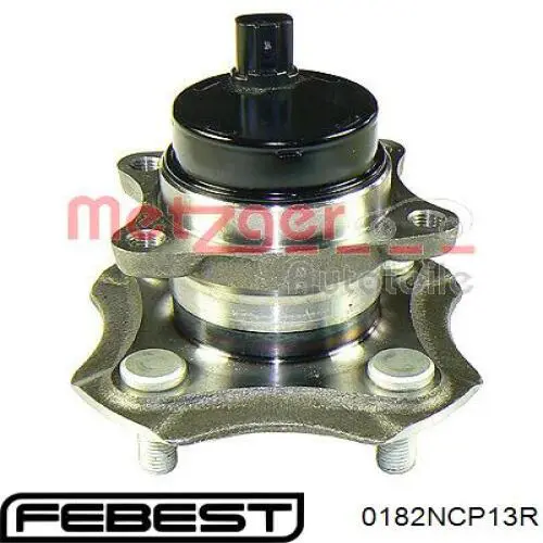 Comprar 0182NCP13R Febest Cubo de rueda, Eje trasero