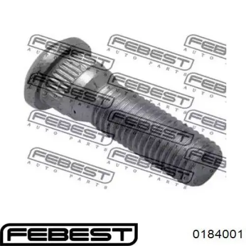 Espárrago de rueda delantero 0184001 Febest