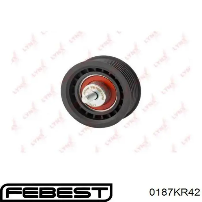 Polea tensora correa poli V 0187KR42 Febest