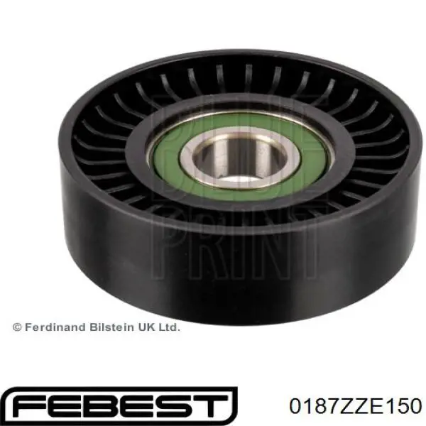 0187ZZE150 Febest Polea tensora