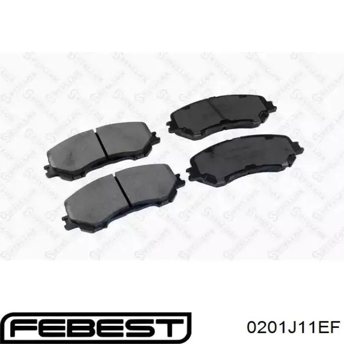Pastillas de freno delanteras Nissan Qashqai 2 J11
