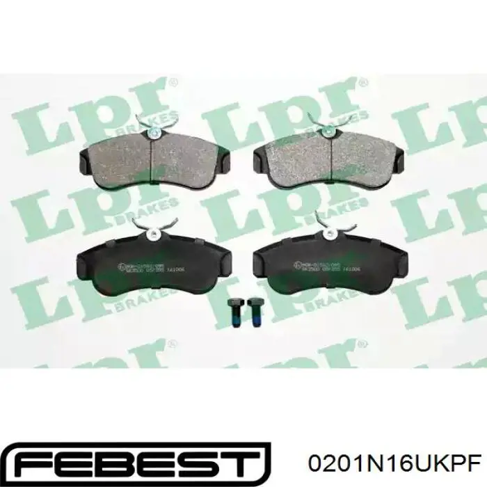 Pastillas de freno delanteras Nissan Primera P11