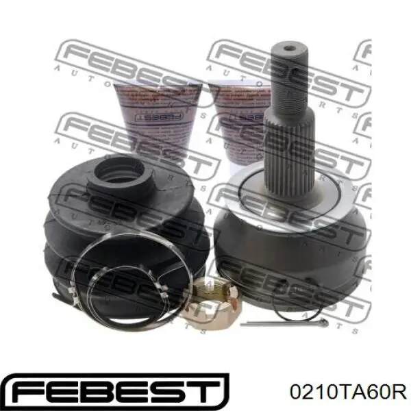 Junta homocinética exterior trasera Febest 0210TA60R precio, desde 114,98 EUR