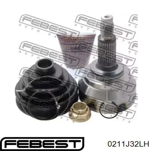 Comprar 397111AA0C Nissan/Infiniti Junta homocinética interna delantera izquierda