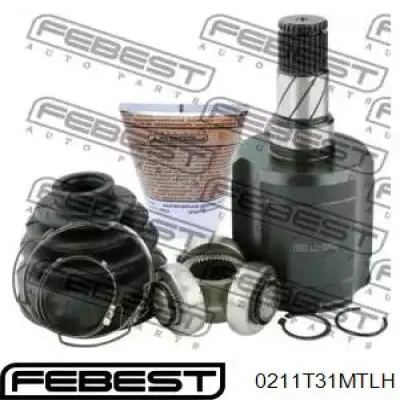 Junta homocinética interna delantera izquierda 39711JG04B Nissan/Infiniti