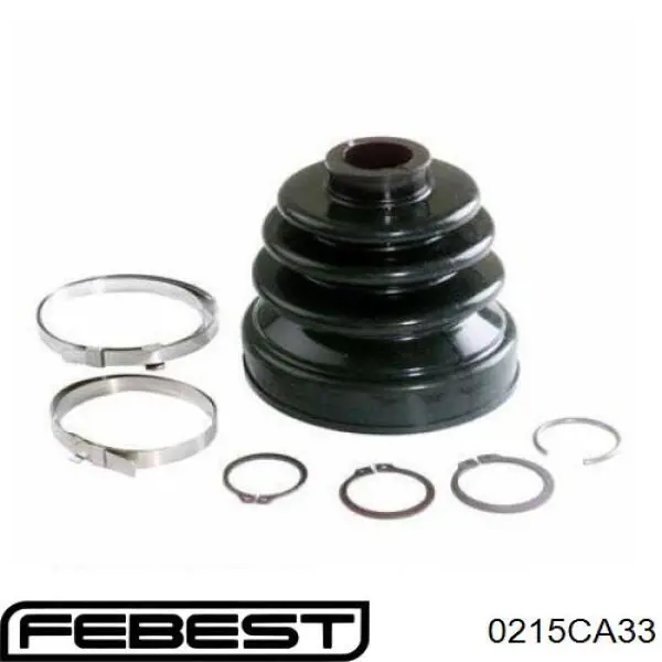 Fuelle de semieje delantero interior 0215CA33 Febest