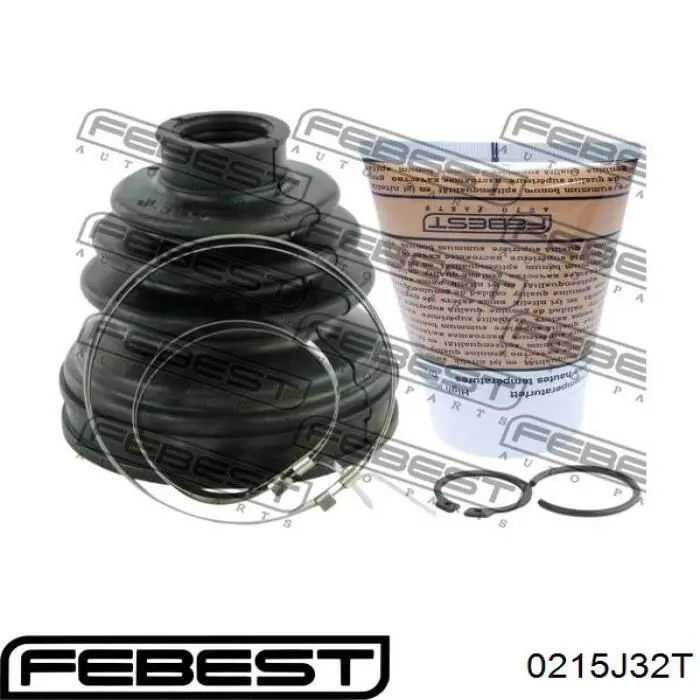 Fuelle, árbol de transmisión delantero interior izquierdo para Nissan Teana (J32)