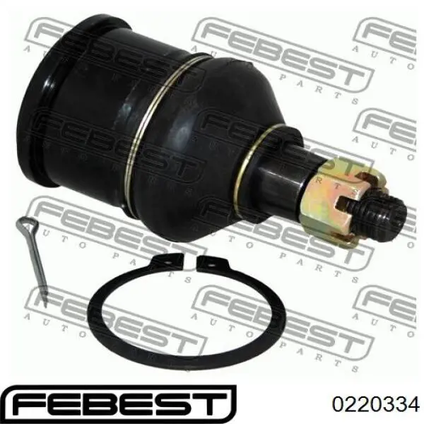 0220334 Febest Rótula de suspensión superior