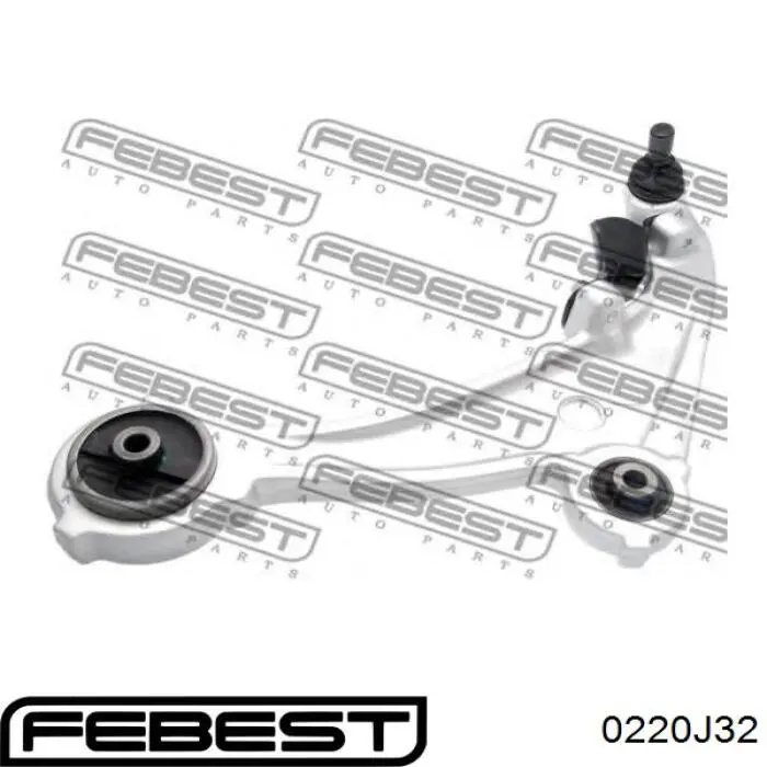 Rótula inferior de suspensión Febest 0220J32 precio, desde 32,76 EUR