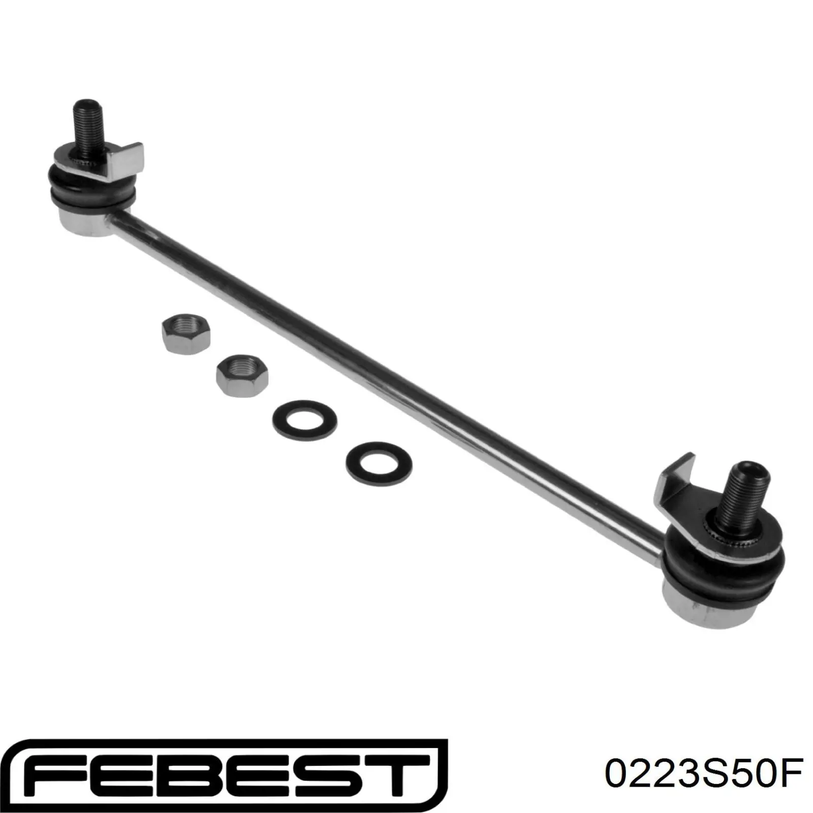 0223S50F Febest soporte de barra estabilizadora delantera