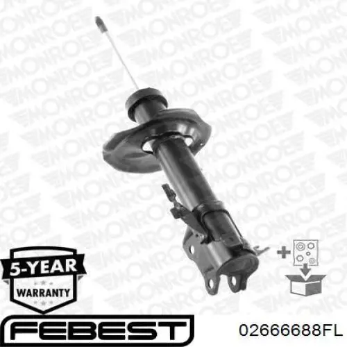 Amortiguador delantero izquierdo Nissan/Infiniti 4421031700 precio, desde 60,35 EUR