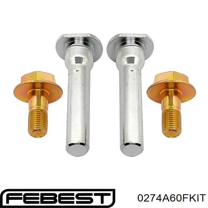 Comprar 0274A60FKIT Febest Kit de reparación de pinzas de freno