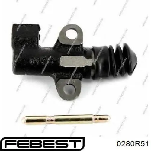 Cilindro receptor, embrague Nissan Navara D40