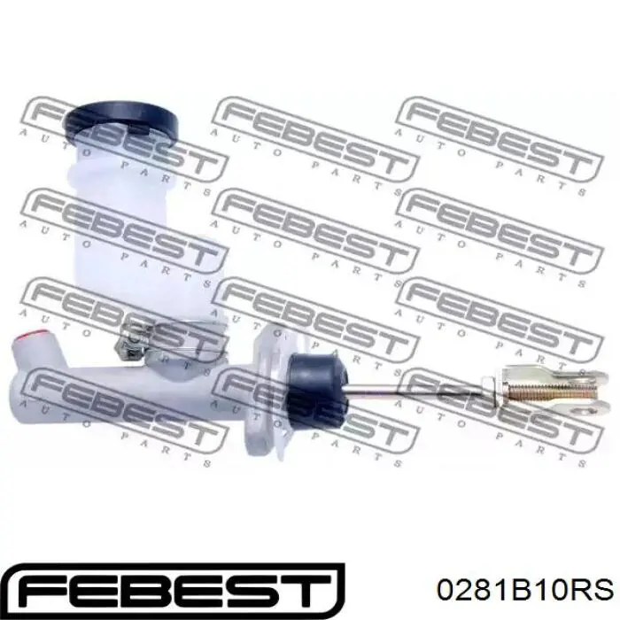 Comprar 0281B10RS Febest Cilindro maestro de embrague