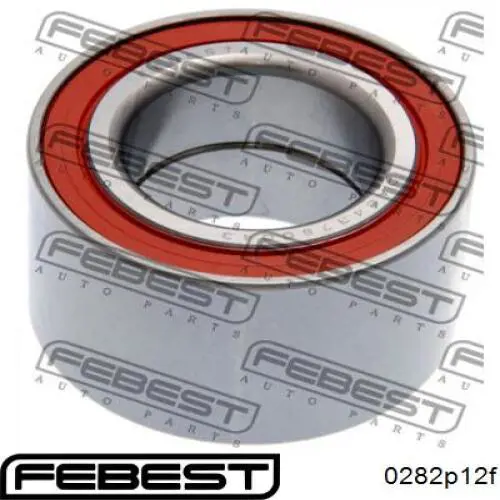 Cubo de rueda delantero FEBEST 0282P12F