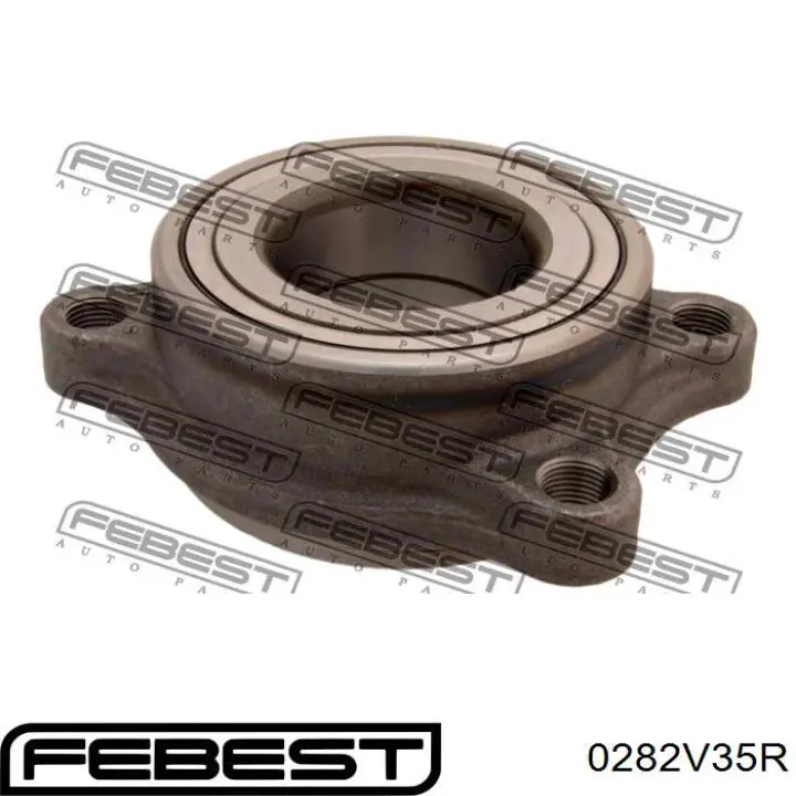 0282-V35R Febest cojinete de rueda trasero