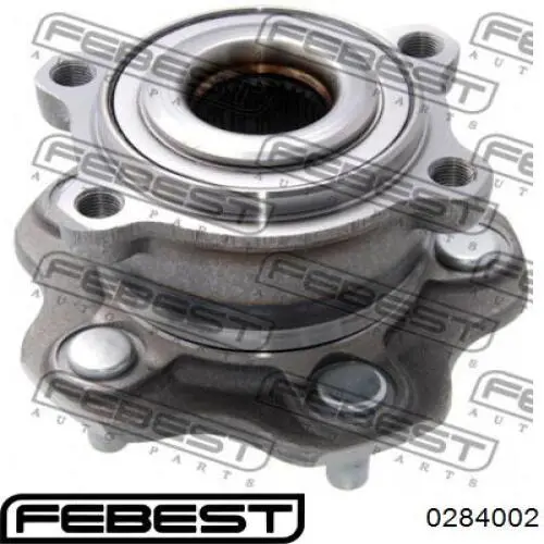 Perno de cubo 0284002 Febest