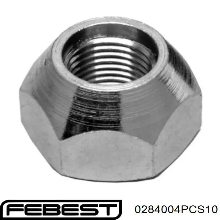Perno de cubo 0284004PCS10 Febest