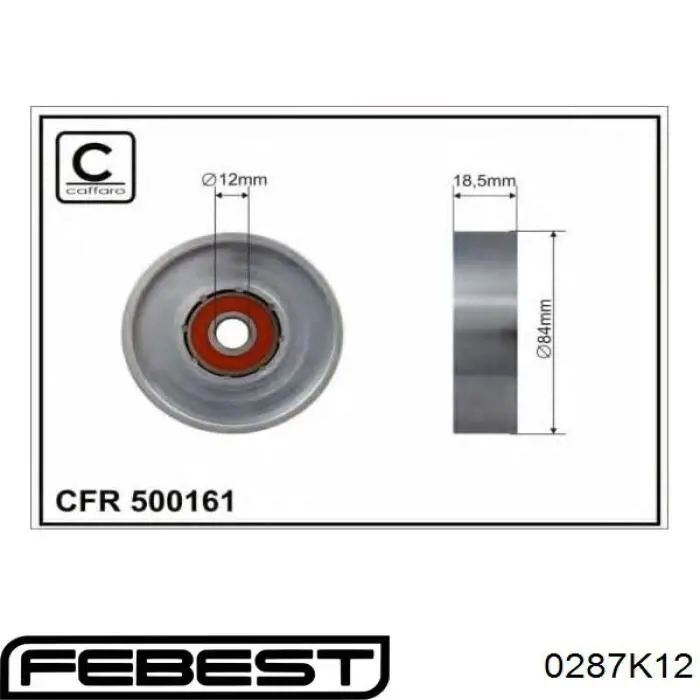 Rodillo tensor correa poli V Nissan/Infiniti 119270M301 precio, desde 39,34 EUR