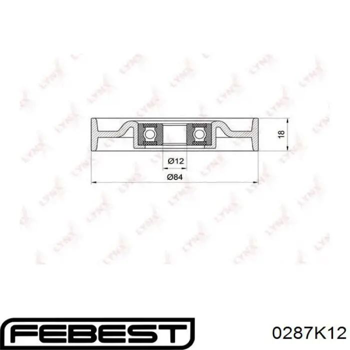 Comprar 119270M301 Nissan/Infiniti Polea tensora, correa poli V