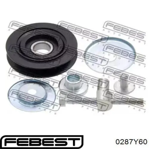 Comprar 1192522J01 Nissan/Infiniti Polea inversión/guía, correa poli V