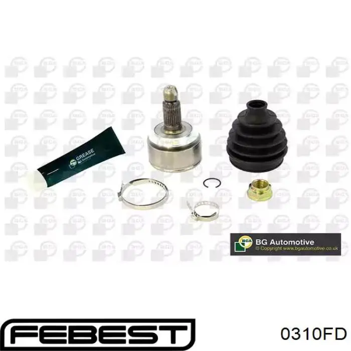 Junta homocinética exterior delantera GSP 823066