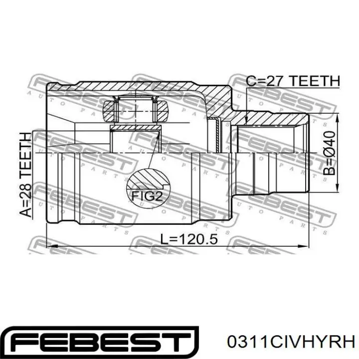 0311CIVHYRH Febest