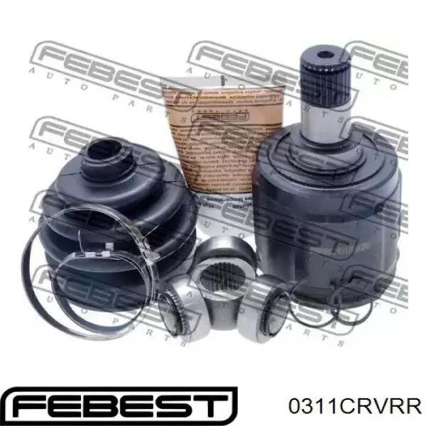 Junta homocinética interior trasera 0311CRVRR Febest