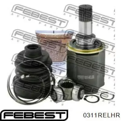 0311RELHR Febest Junta homocinética interior trasera
