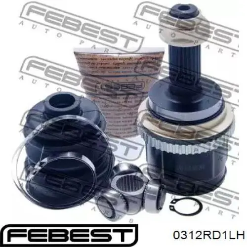 Comprar 0312RD1LH Febest Soporte izquierdo del motor