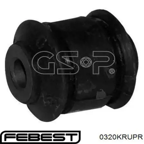 0320KRUPR Febest Silentblock del brazo superior de suspensión trasera