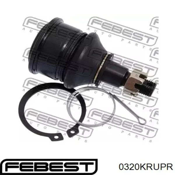 Silentblock del brazo superior de suspensión trasera 0320KRUPR Febest