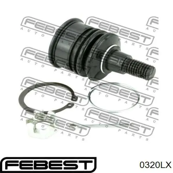 0320LX Febest rótula de suspensión inferior