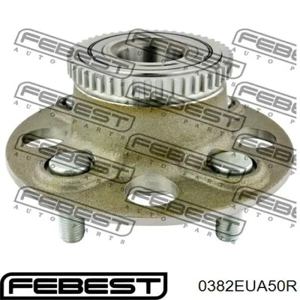 0382-EUA50R Febest cubo de rueda trasero