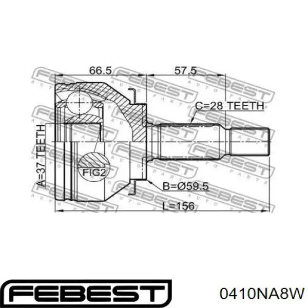 Junta homocinética exterior delantera GSP 851028 precio, desde 40,07 EUR