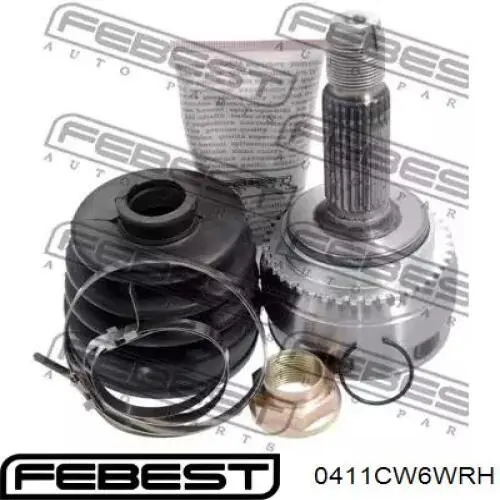 Comprar 0411CW6WRH Febest Junta homocinética interna delantera derecha