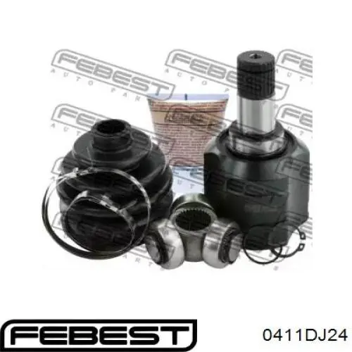 Comprar 0411DJ24 Febest Junta homocinética interna delantera